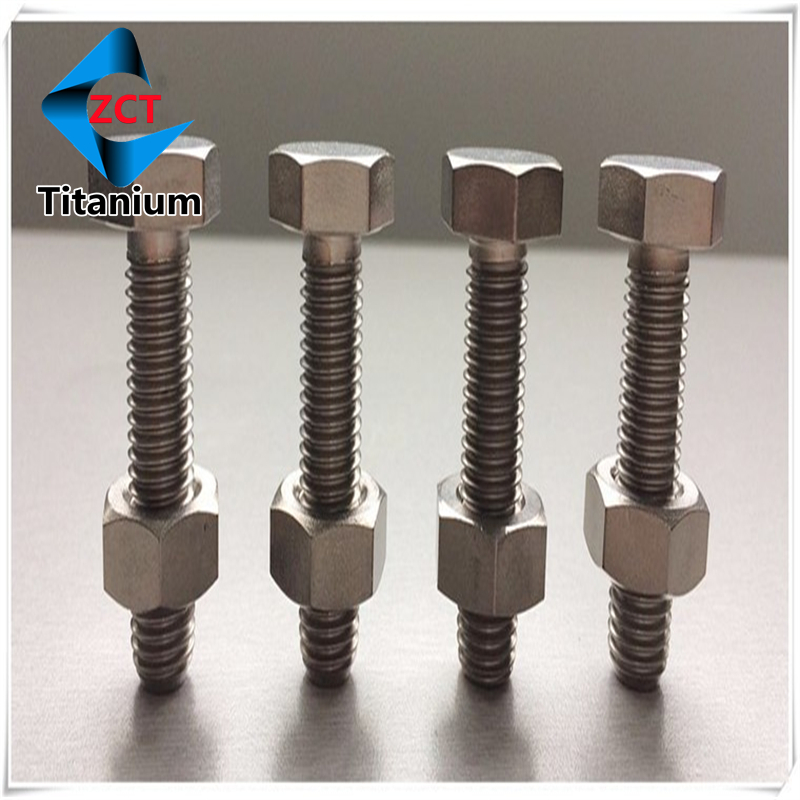 GR2 titanium internal hexagonal bolt